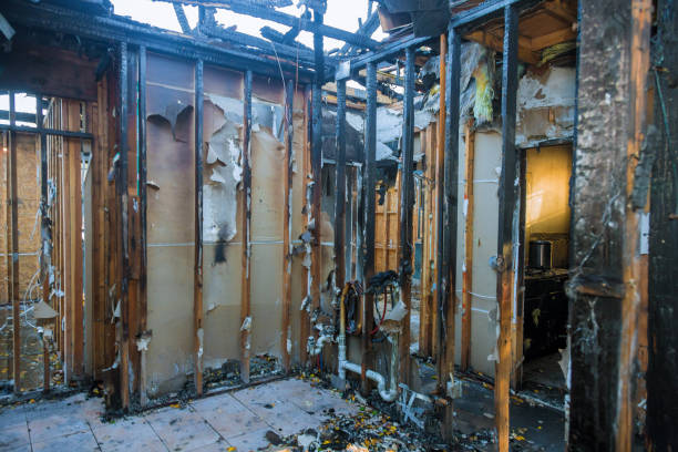 Professional Emergency Fire Cleanup technician working in Jenkintown, PA